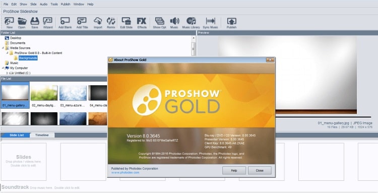 download photodex proshow gold
